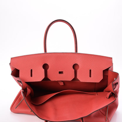 Hermes Togo Birkin 35 Rouge Pivoine 7 of 33