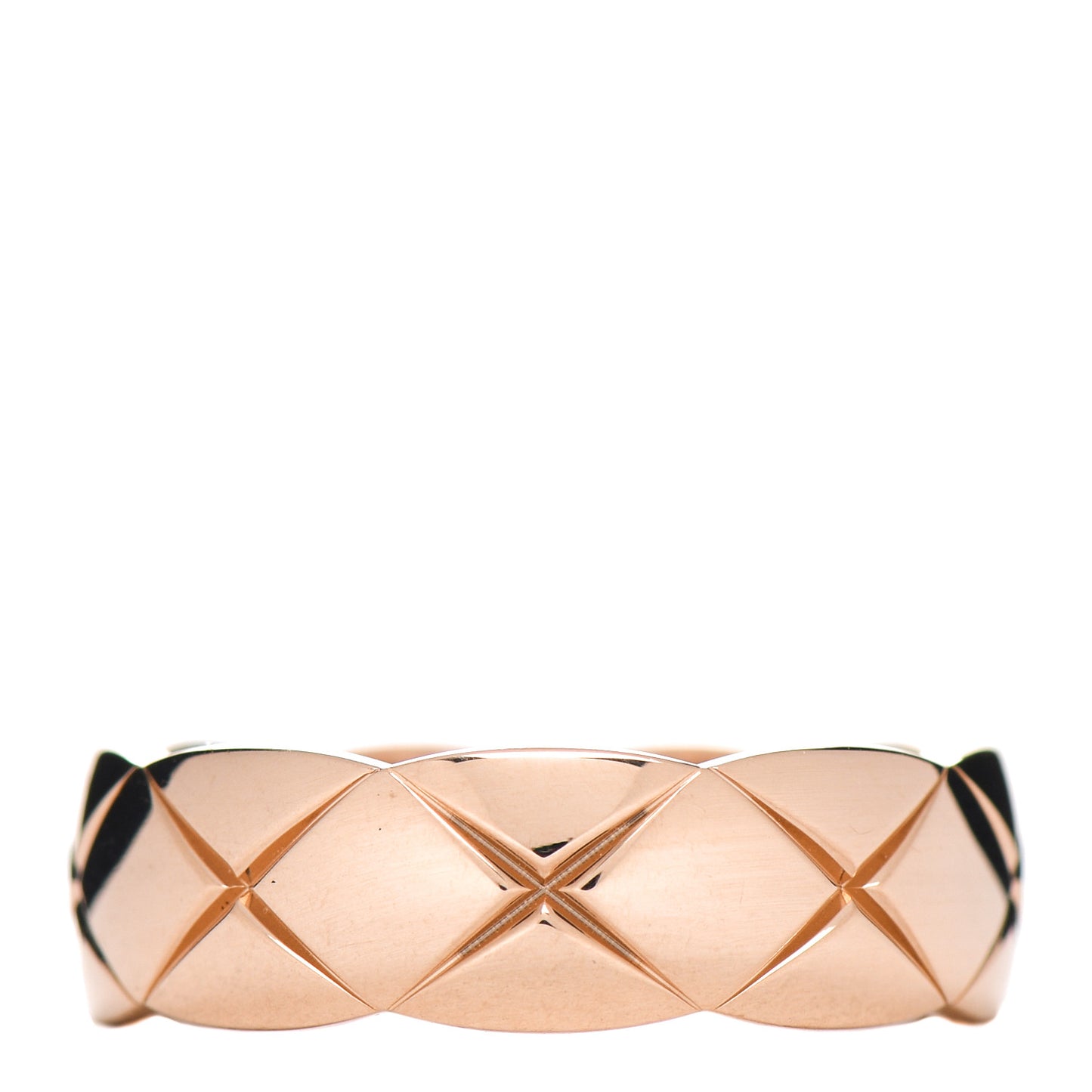18K Beige Gold Small Coco Crush Ring 59 8.75
