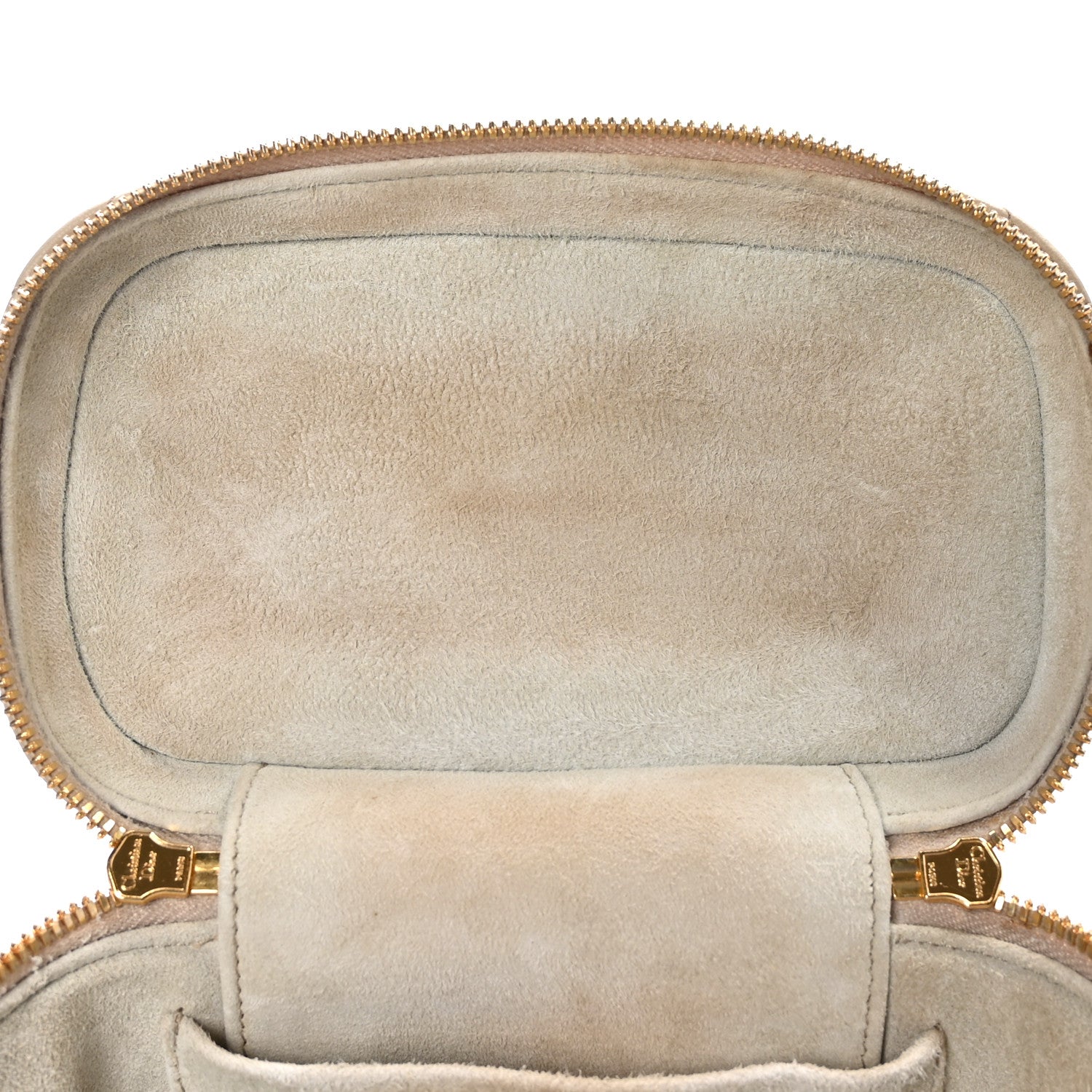 Christian Dior Lambskin Cannage Small Diortravel Vanity Case Light Beige 11 of 11