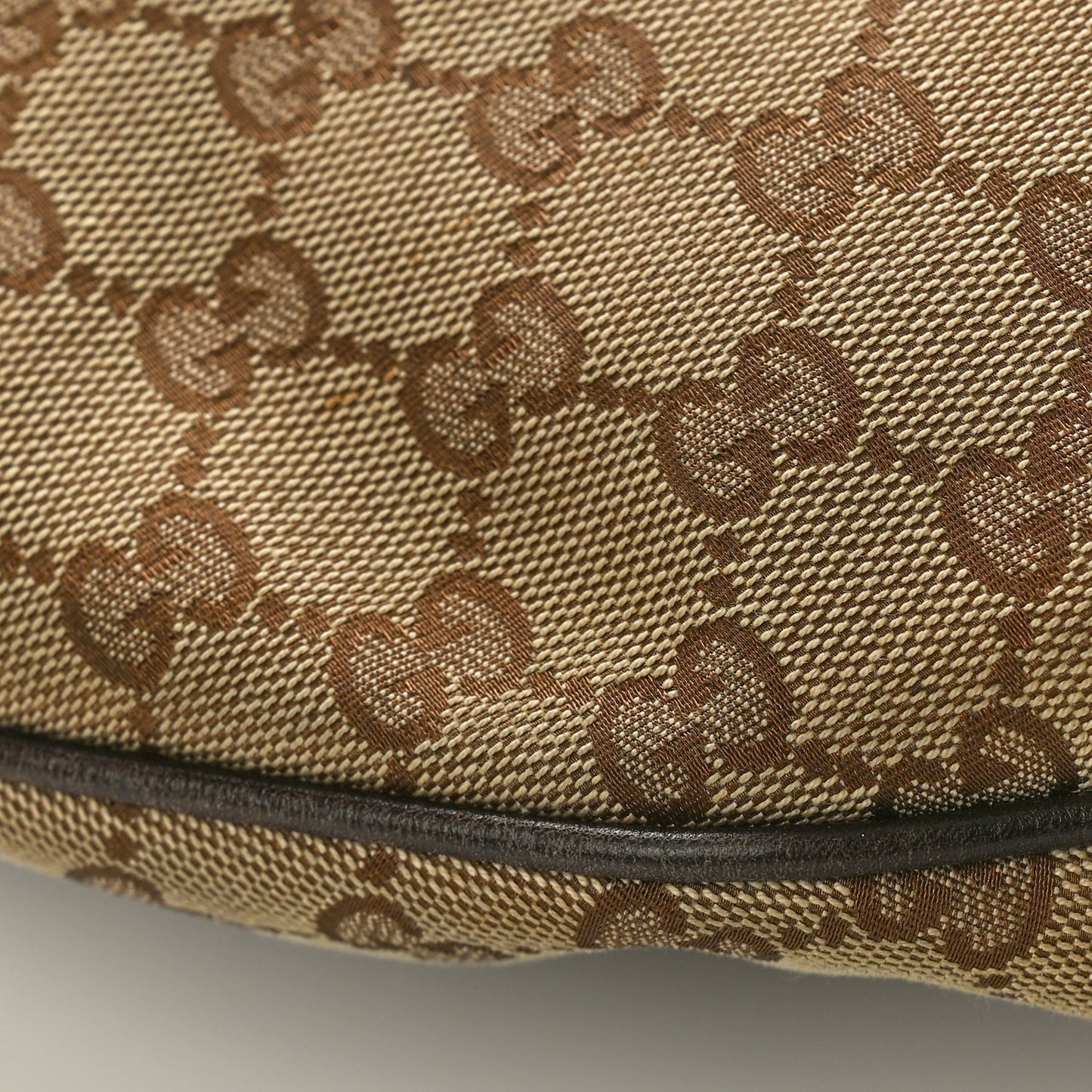 Monogram Large Wave Hobo Dark Brown