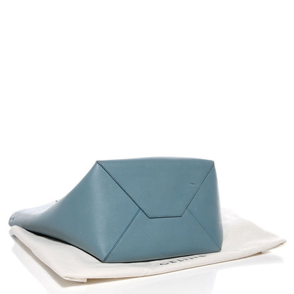 Celine Grained Calfskin Medium Horizontal Cabas Phantom 4 of 8
