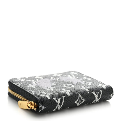 Louis Vuitton Catogram Zippy Coin Purse Black 4 of 8