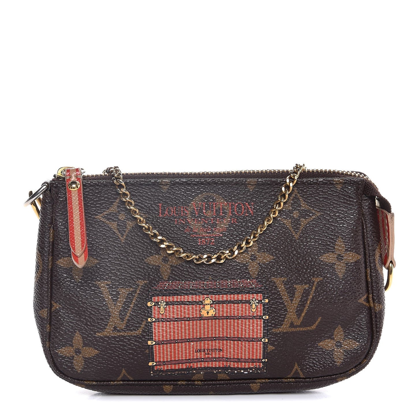 Monogram Trunks and Locks Mini Pochette Accessories