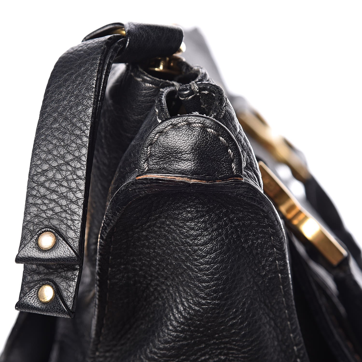Chloe Calfskin Medium Marcie Satchel Black 13 of 23