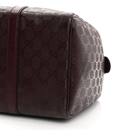 Gucci Imprime Monogram Medium Joy Boston Bordeaux 10 of 11