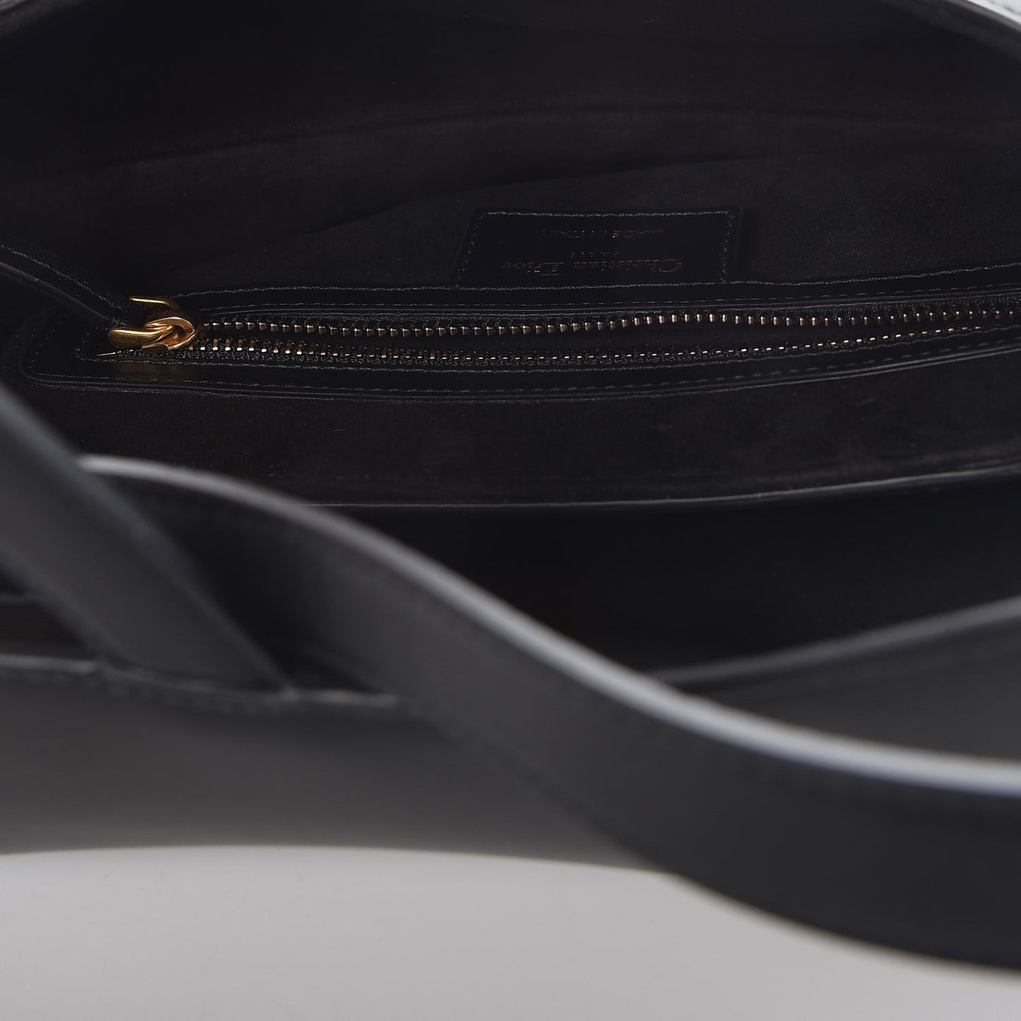Calfskin Saddle Bag Black