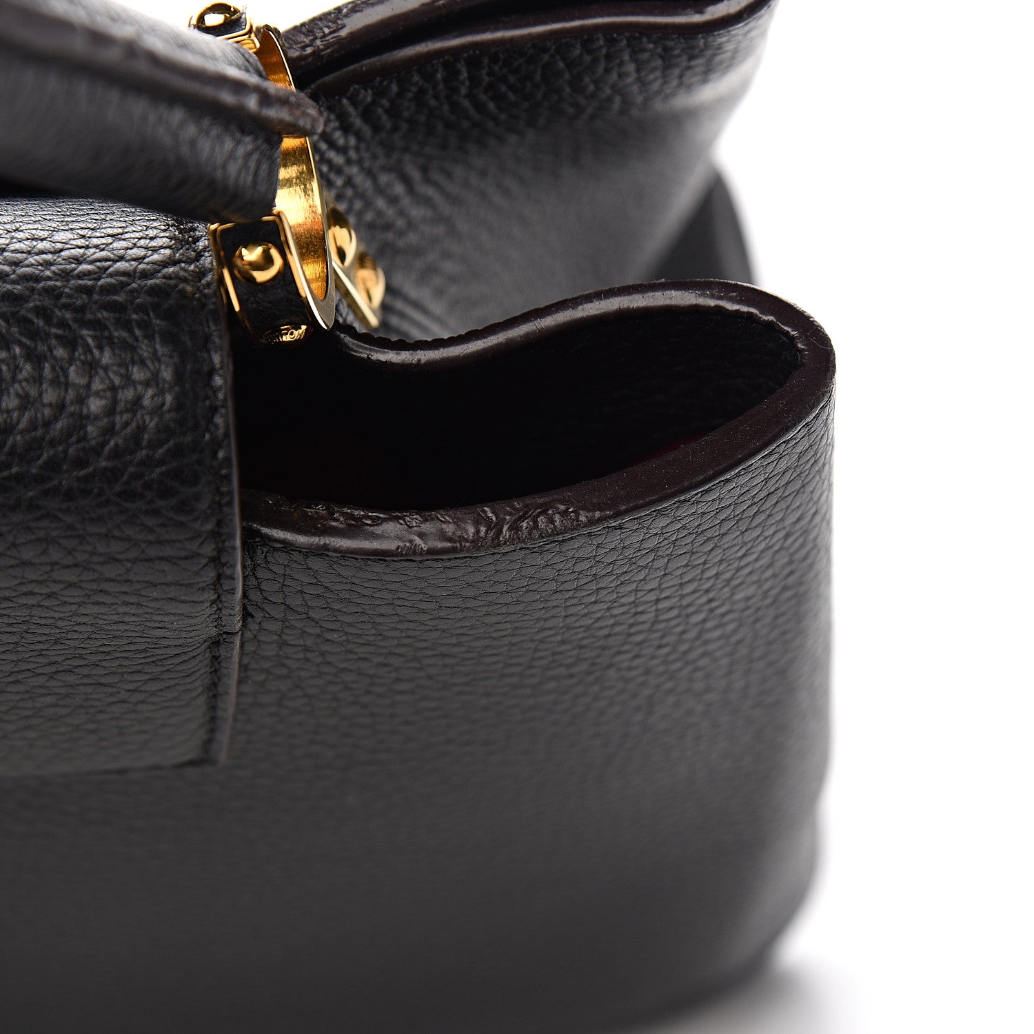 Louis Vuitton Taurillon Capucines GM Black 11 of 12