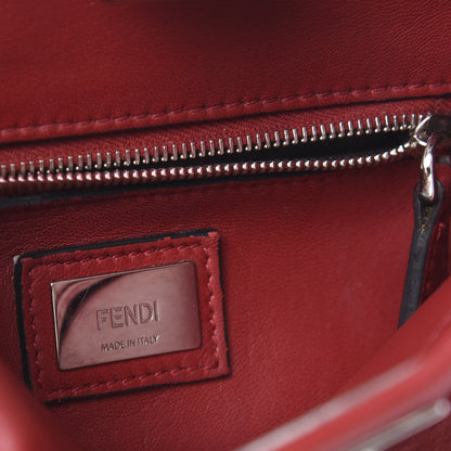 Fendi Nappa Lace Up Mini Peekaboo Iconic Satchel Ribes 5 of 8
