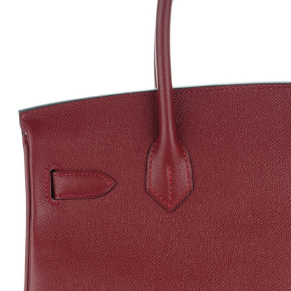 Hermes Epsom Birkin 30 Rouge H 20 of 26