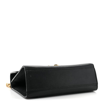 Gucci Calfskin Small Padlock Shoulder Bag Black 4 of 19