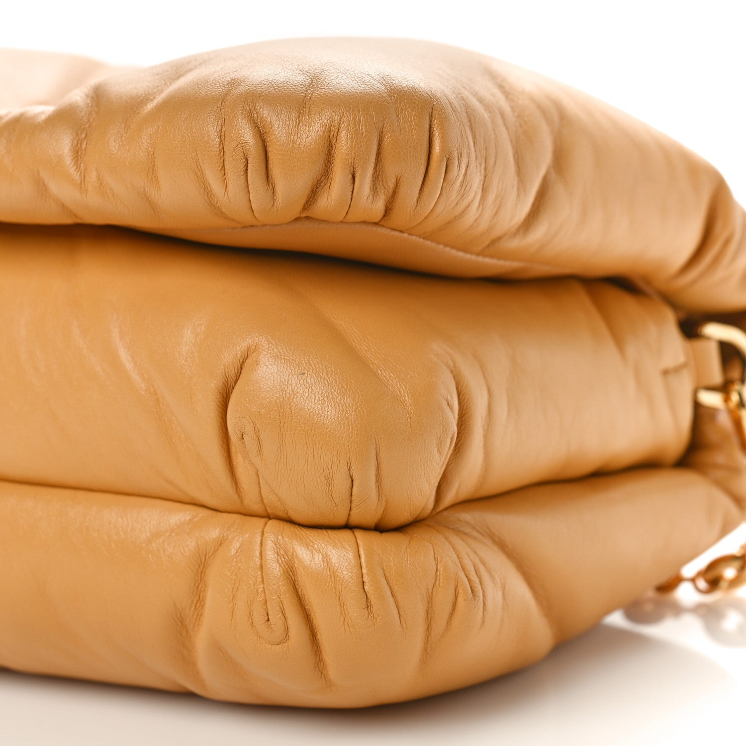 Loewe Lambskin Goya Puffer Bag Oak 8 of 9
