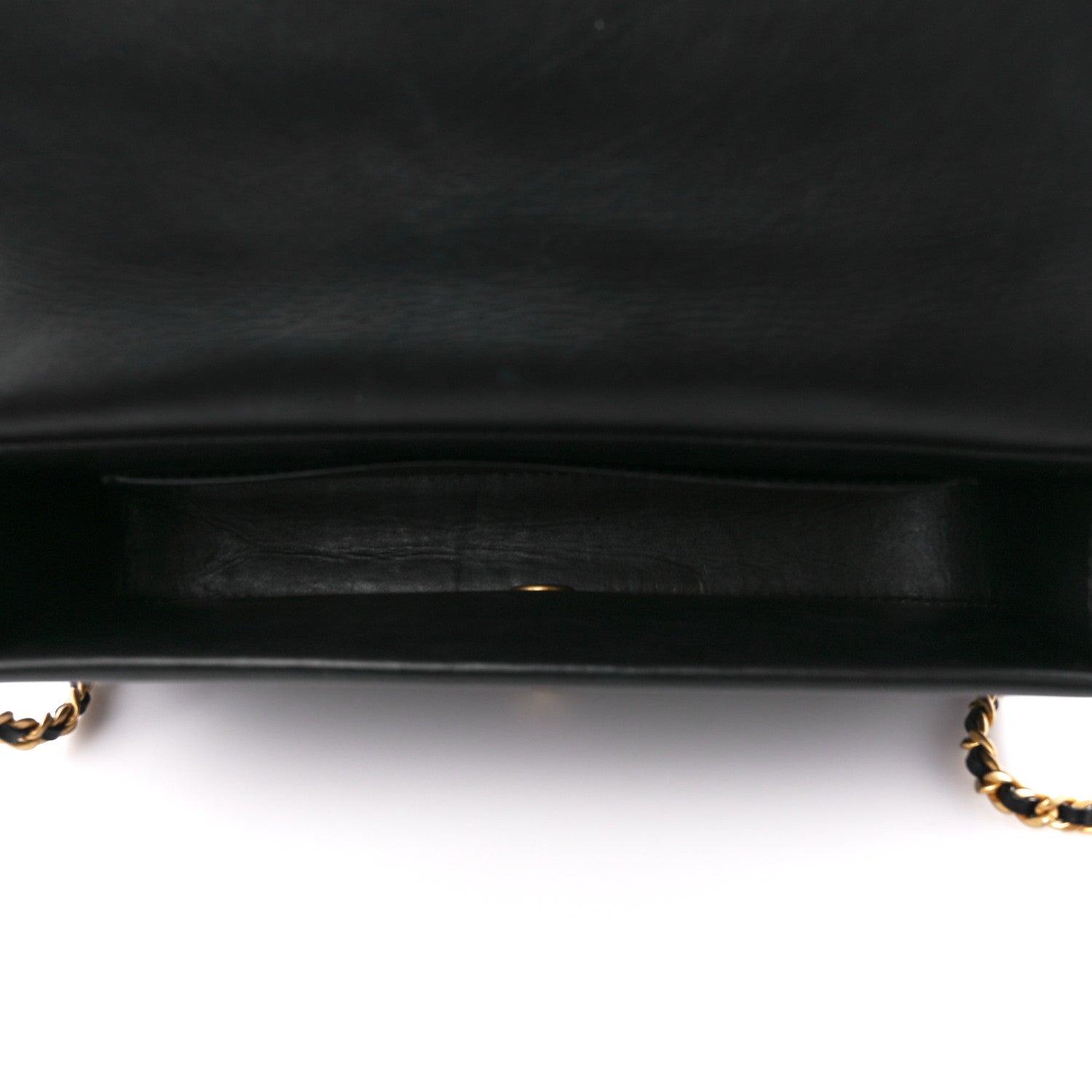 Chanel Calfskin Quilted Nailed CC Flap Bag Black 5 of 13