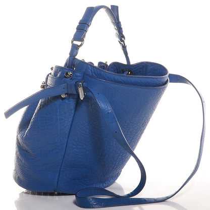 Alexander Wang Pebbled Lambskin Diego Royal Blue 3 of 6