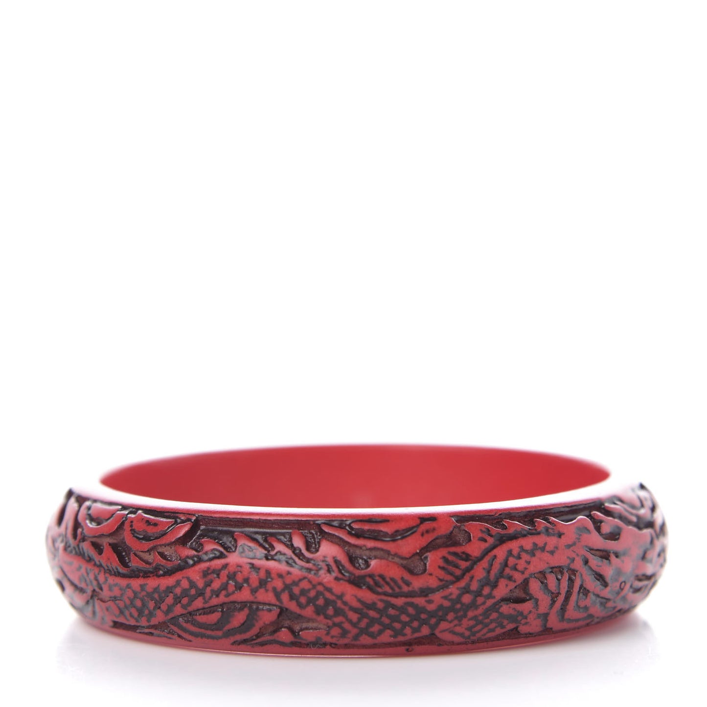 Resin Flora Bracelet Red