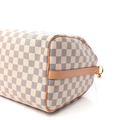 Louis Vuitton Damier Azur Speedy Bandouliere 30 11 of 16