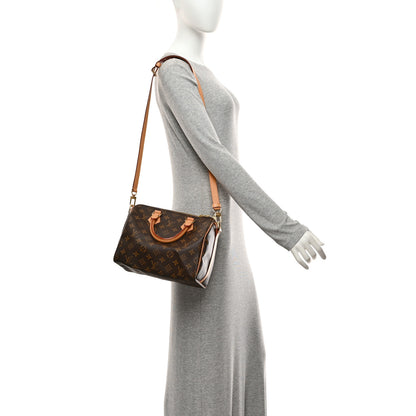 Louis Vuitton Monogram Speedy Bandouliere 25 2 of 9