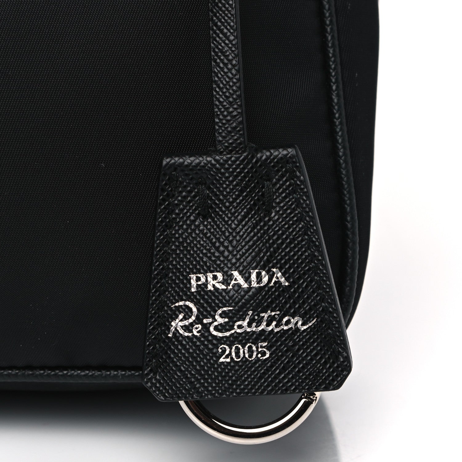Prada Nylon Re-Edition 2005 Shoulder Bag Black 7 of 8