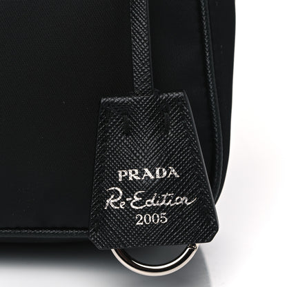 Prada Nylon Re-Edition 2005 Shoulder Bag Black 7 of 8