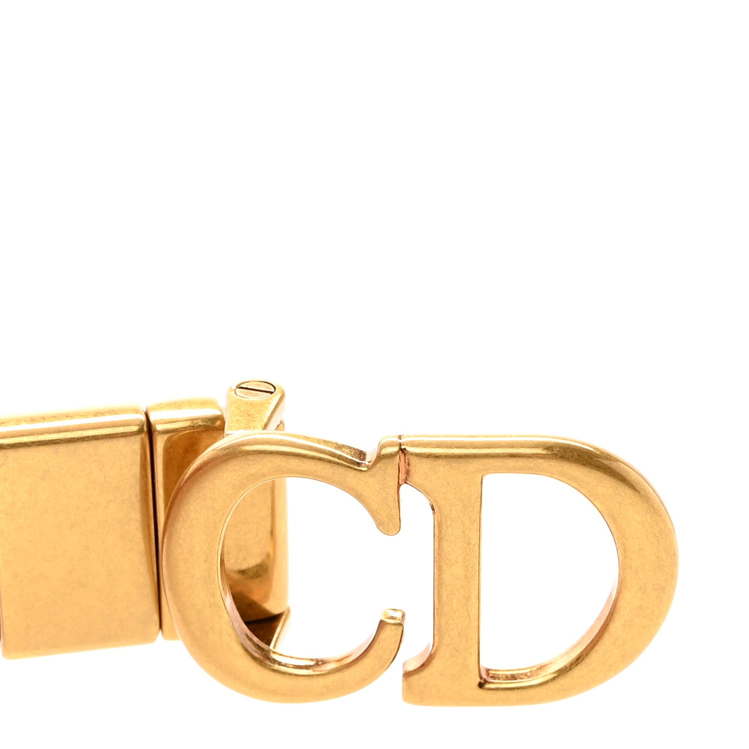 Christian Dior Calfskin Saddle Belt 95 38 Caramel Beige 6 of 6