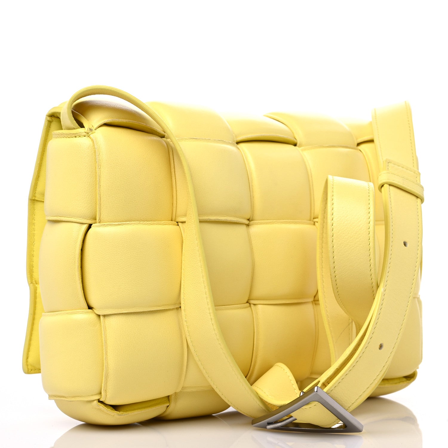 Bottega Veneta Nappa Maxi Intreccio Padded Cassette Crossbody Bag Sherbert 3 of 8
