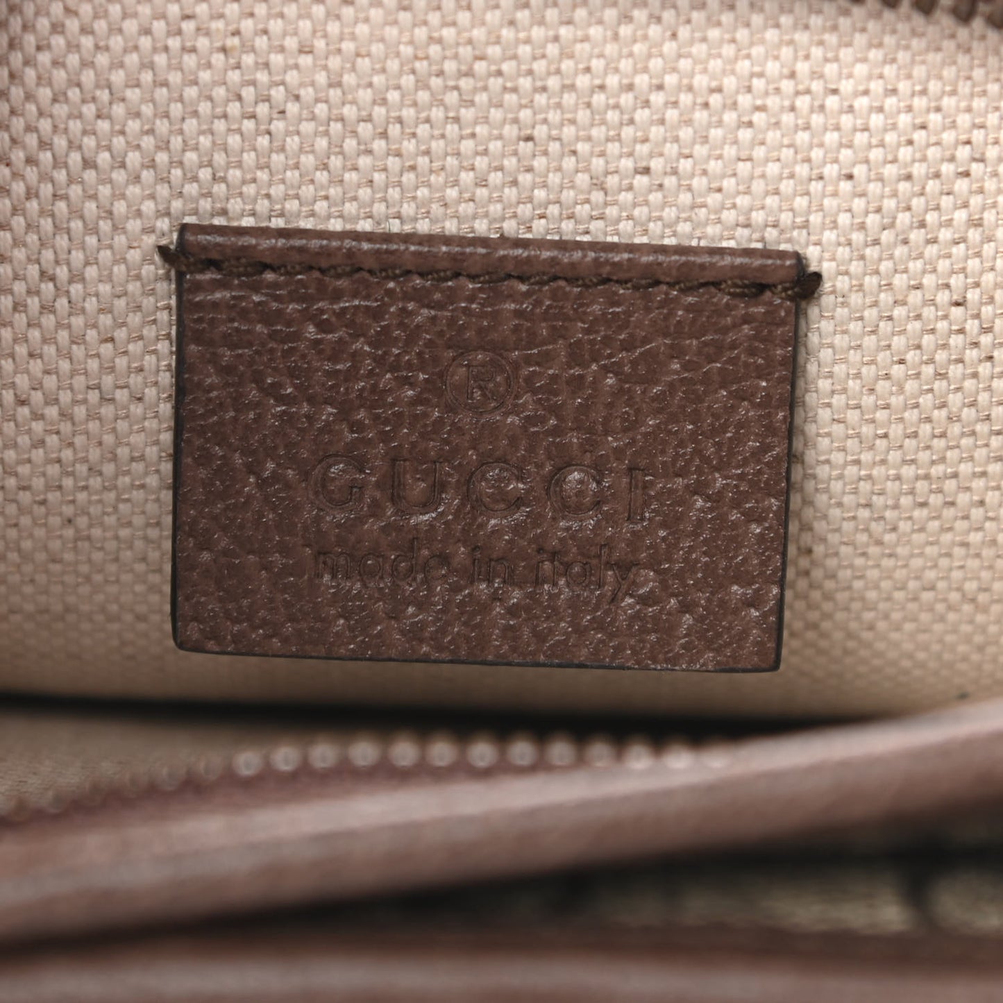 GG Supreme Monogram Web Ophidia Crossbody Beige New Acero