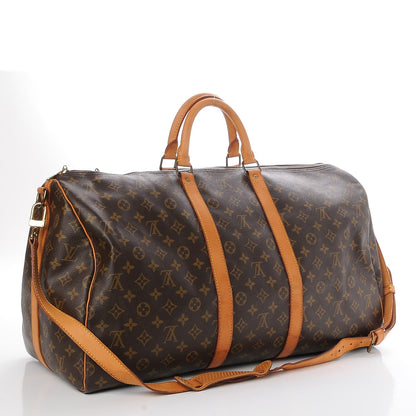 Louis Vuitton Monogram Keepall Bandouliere 55 4 of 8