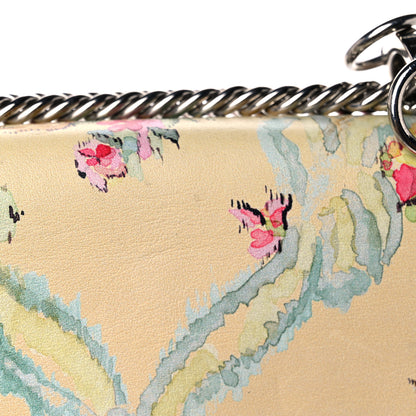 Fendi Vitello Marie Antoinette Print Scalloped Mix Studded Small Kan I Shoulder Bag Panna Multicolor 13 of 13