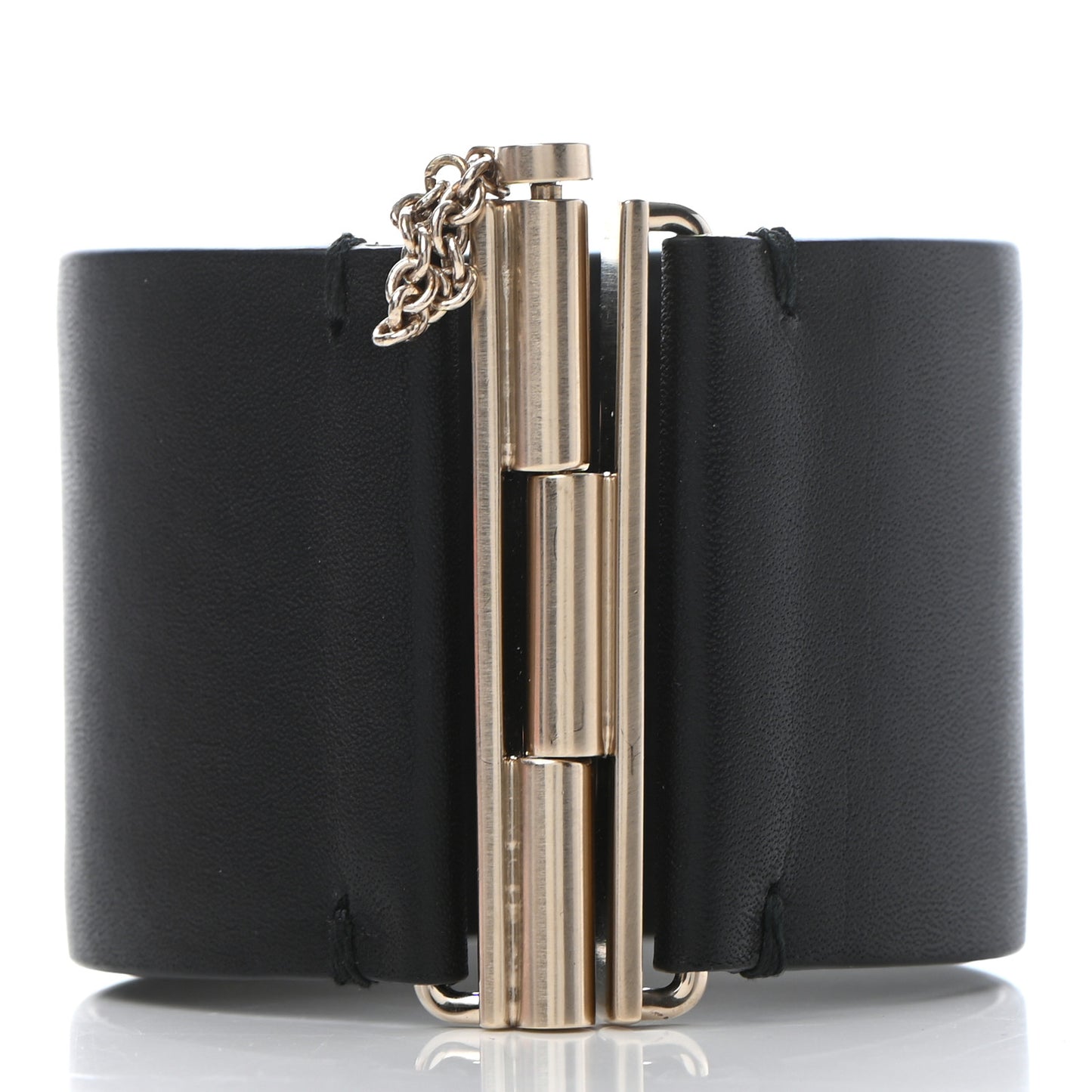 Calfskin CC Wide Cuff S Black
