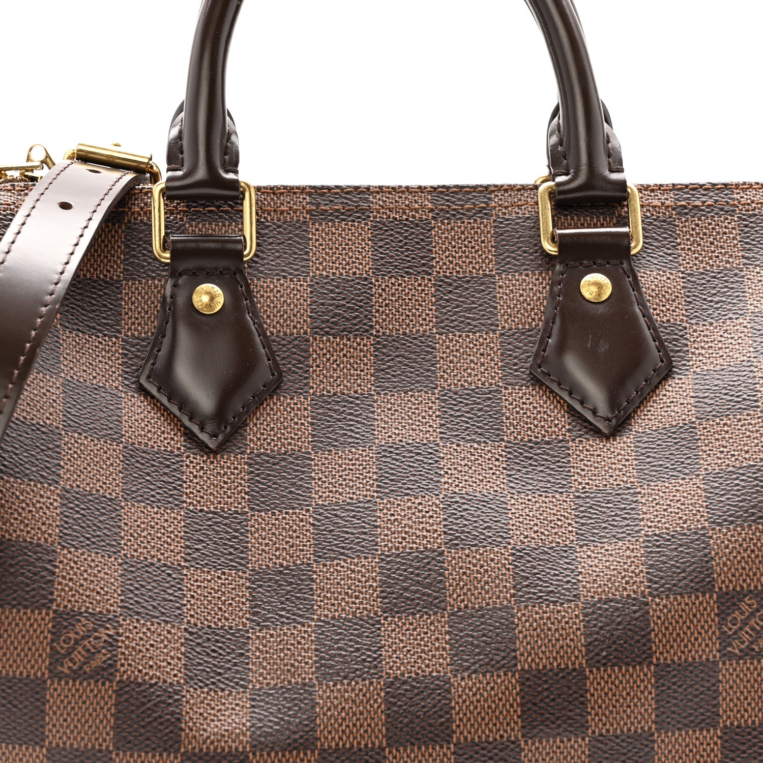 Louis Vuitton Damier Ebene Speedy Bandouliere 25 8 of 13