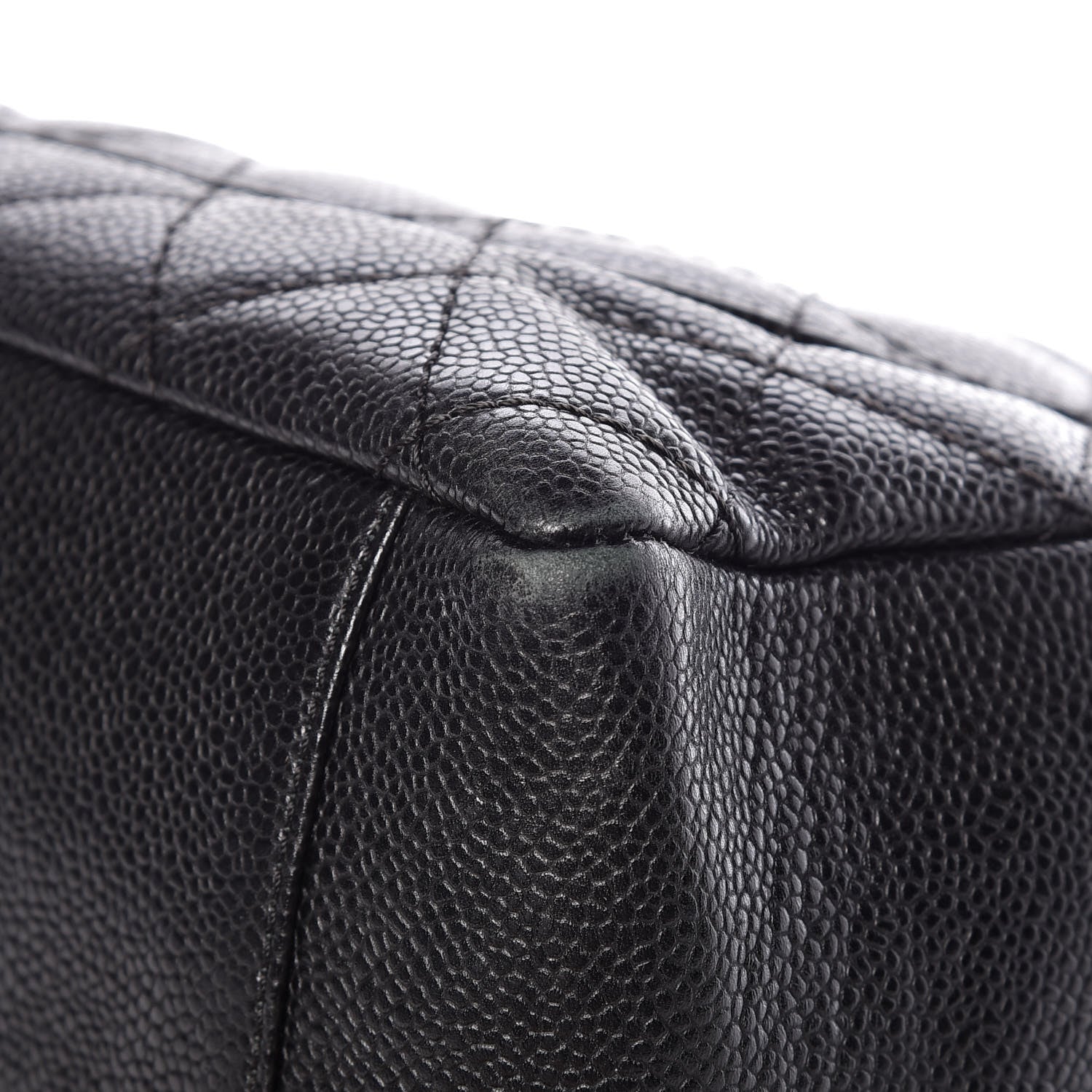 Chanel Caviar Quilted Grand Shopping Tote GST Black 14 of 16