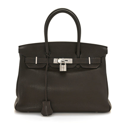 Hermes Togo Birkin 30 Chocolate 1 of 10