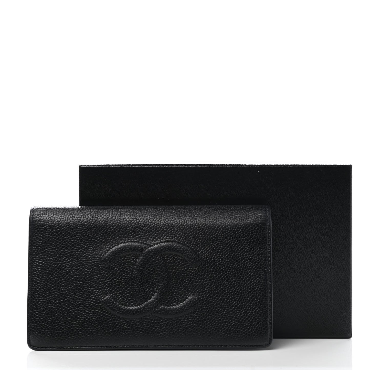 Caviar Timeless CC Yen Wallet Black