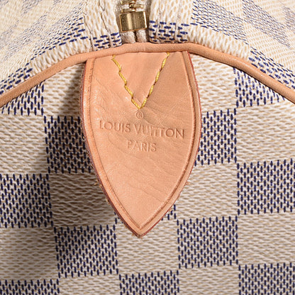 Louis Vuitton Damier Azur Speedy 35 8 of 8
