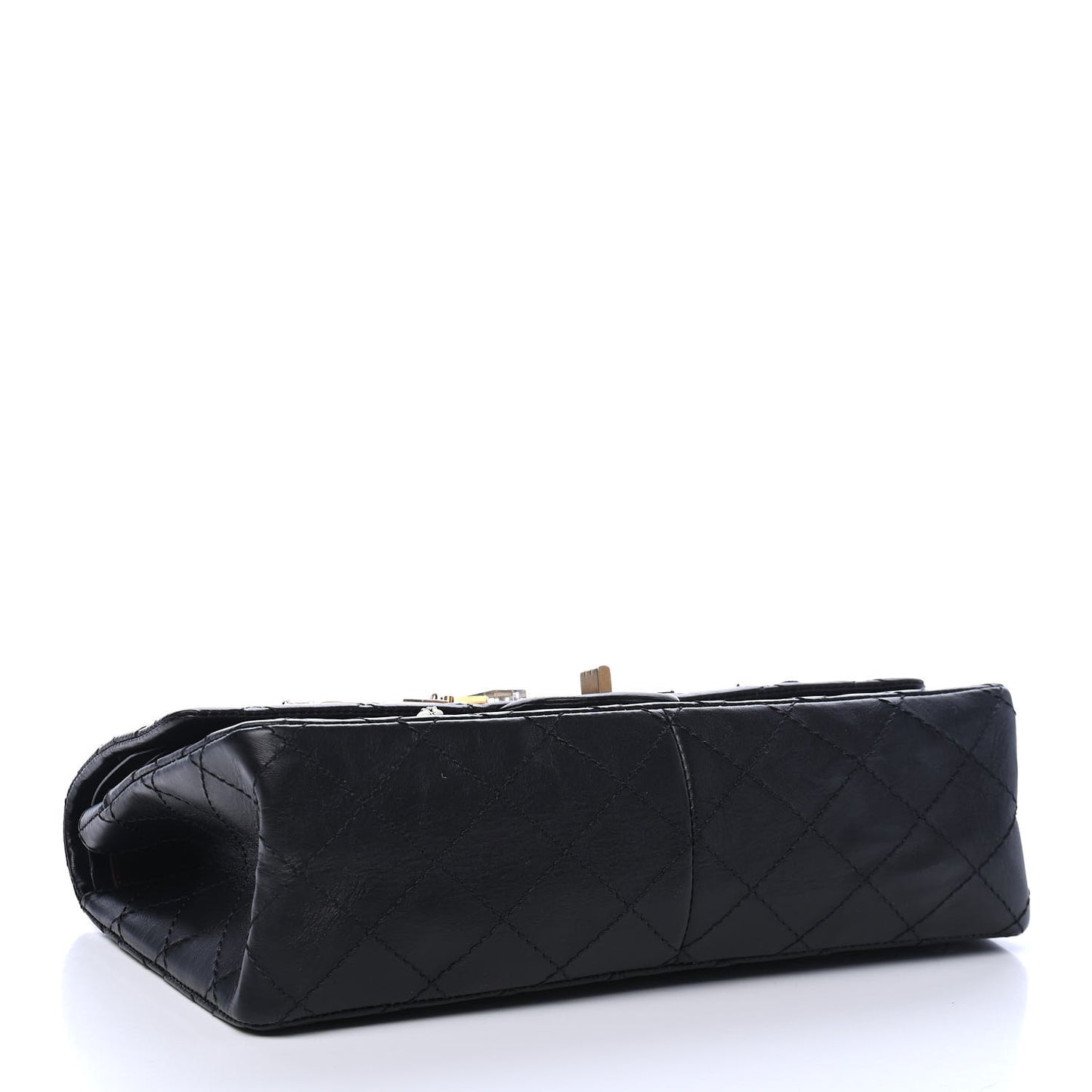 Aged Calfskin Lucky Charms 2.55 Reissue 226 Flap Black