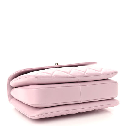 Chanel Lambskin Quilted Small Trendy CC Flap Dual Handle Bag Light Pink 4 of 9