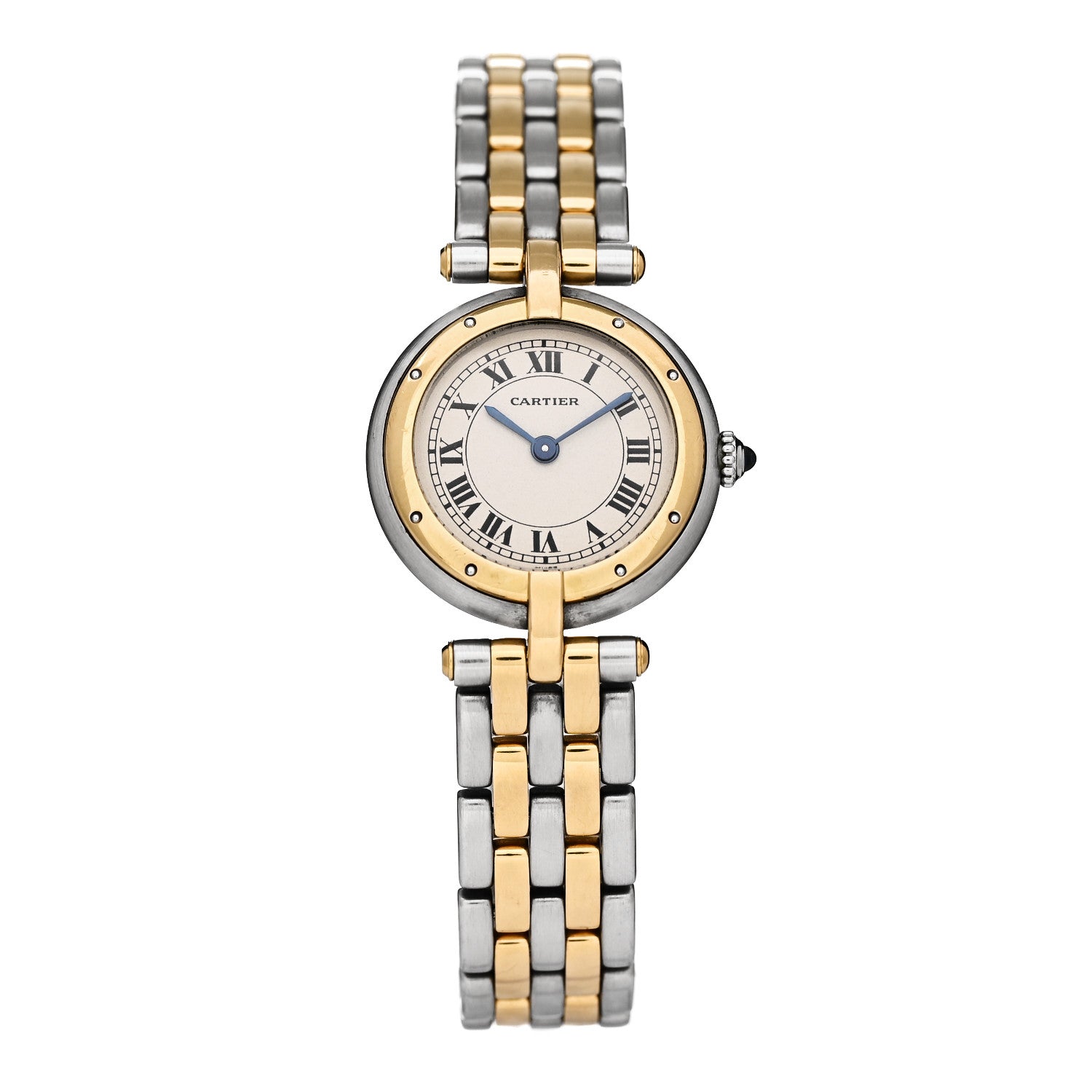 Cartier Stainless Steel 18K Yellow Gold 24mm Panthere Vendome Quartz Watch 1 of 4