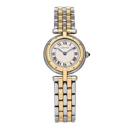 Cartier Stainless Steel 18K Yellow Gold 24mm Panthere Vendome Quartz Watch 1 of 4