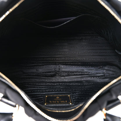 Prada Tessuto Nylon Gaufre Tote Black 5 of 9