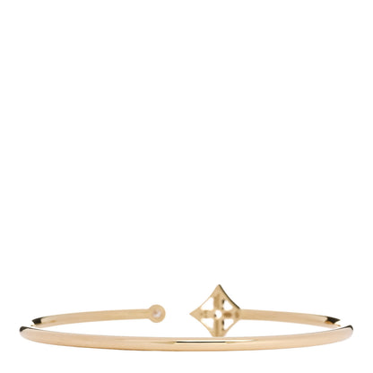 Louis Vuitton 18K Yellow Gold Diamond Idylle Blossom Twist Bracelet 2 of 3