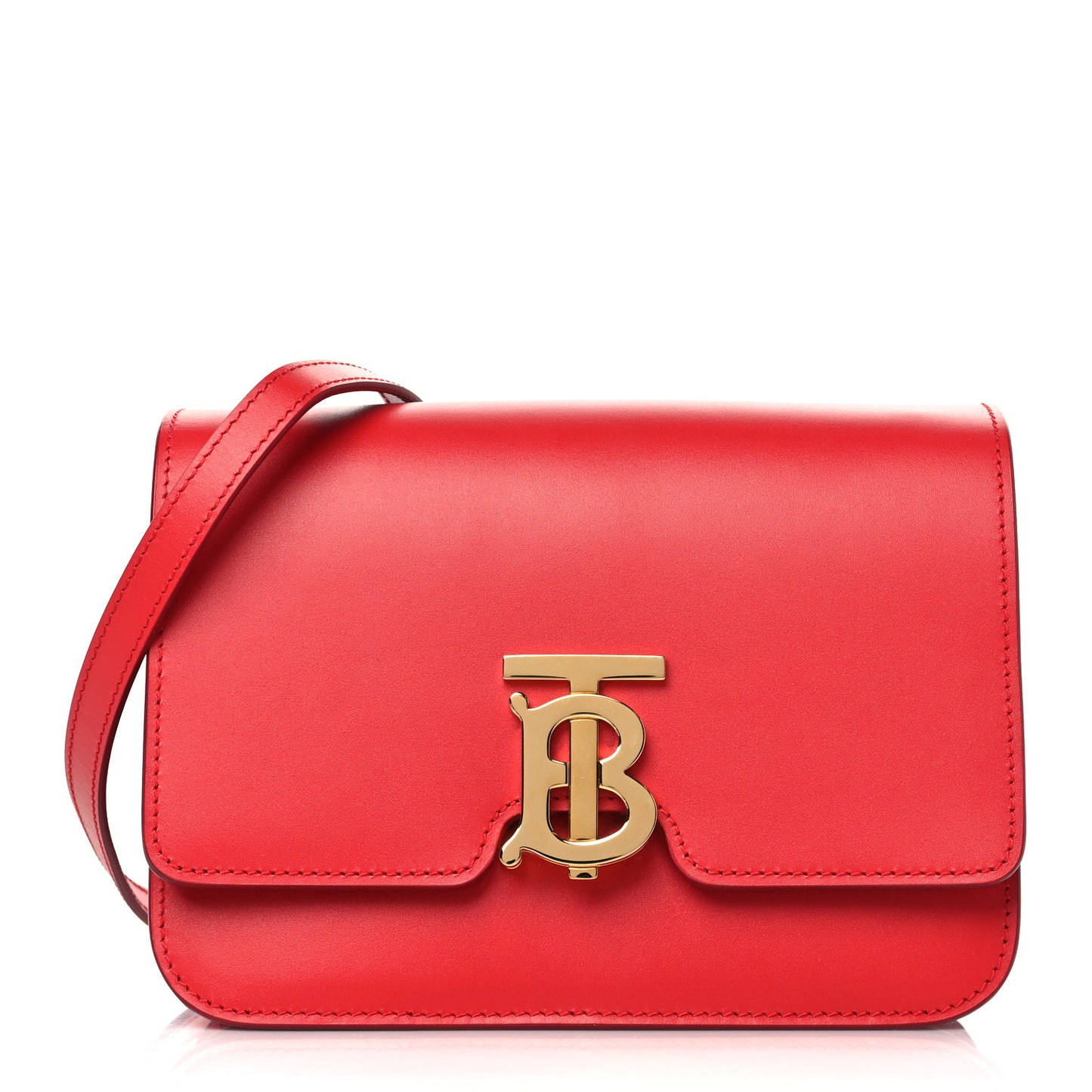 Calfskin Small TB Bag Bright Red