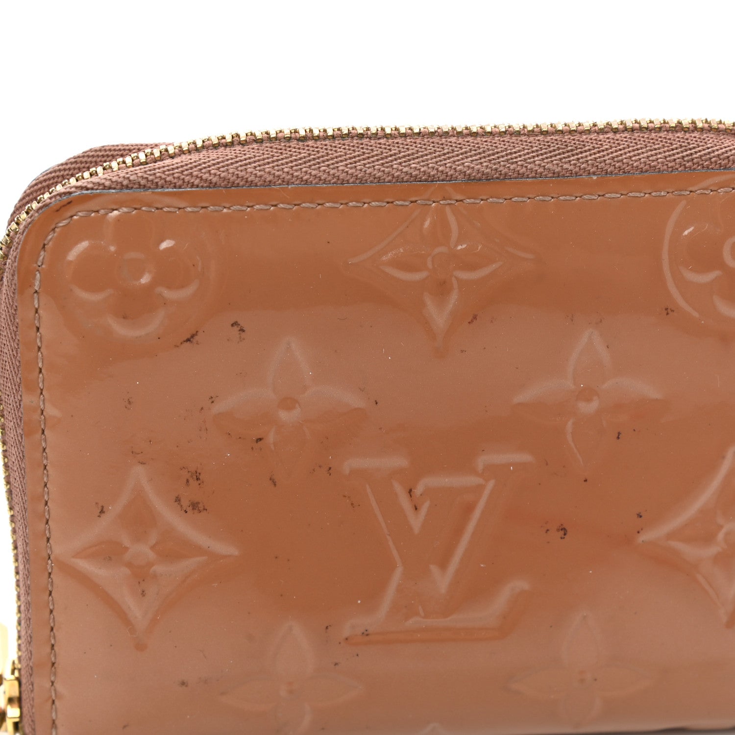 Louis Vuitton Vernis Zippy Coin Purse Rose Velours 8 of 8