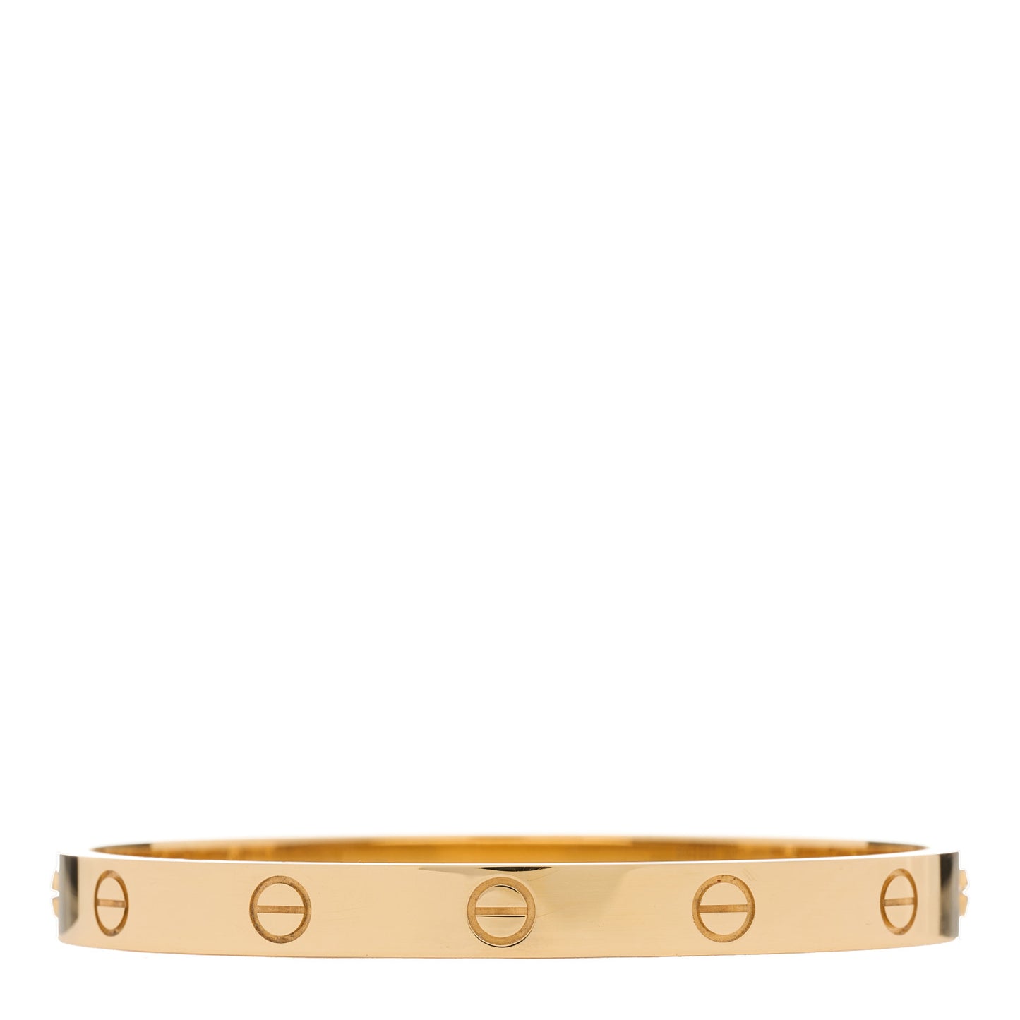 18K Yellow Gold LOVE Bracelet 17