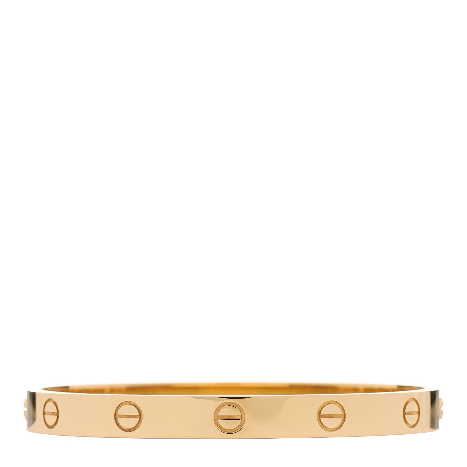 Cartier 18K Yellow Gold LOVE Bracelet 17 1 of 9