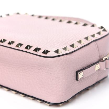 Valentino Garavani Pebbled Calfskin Rockstud Camera Crossbody Bag Cipria 8 of 8