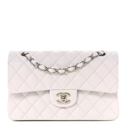 Chanel Caviar Quilted Small Double Flap White 1 of 11