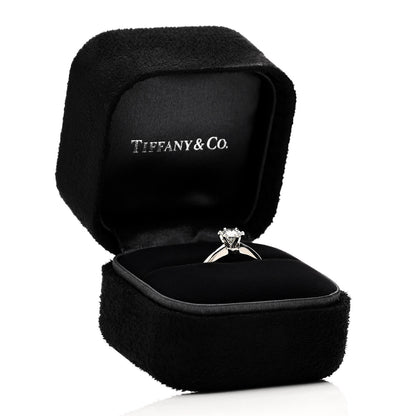 Tiffany Platinum Diamond .53ct Solitaire Engagement Ring 49 5 7 of 7