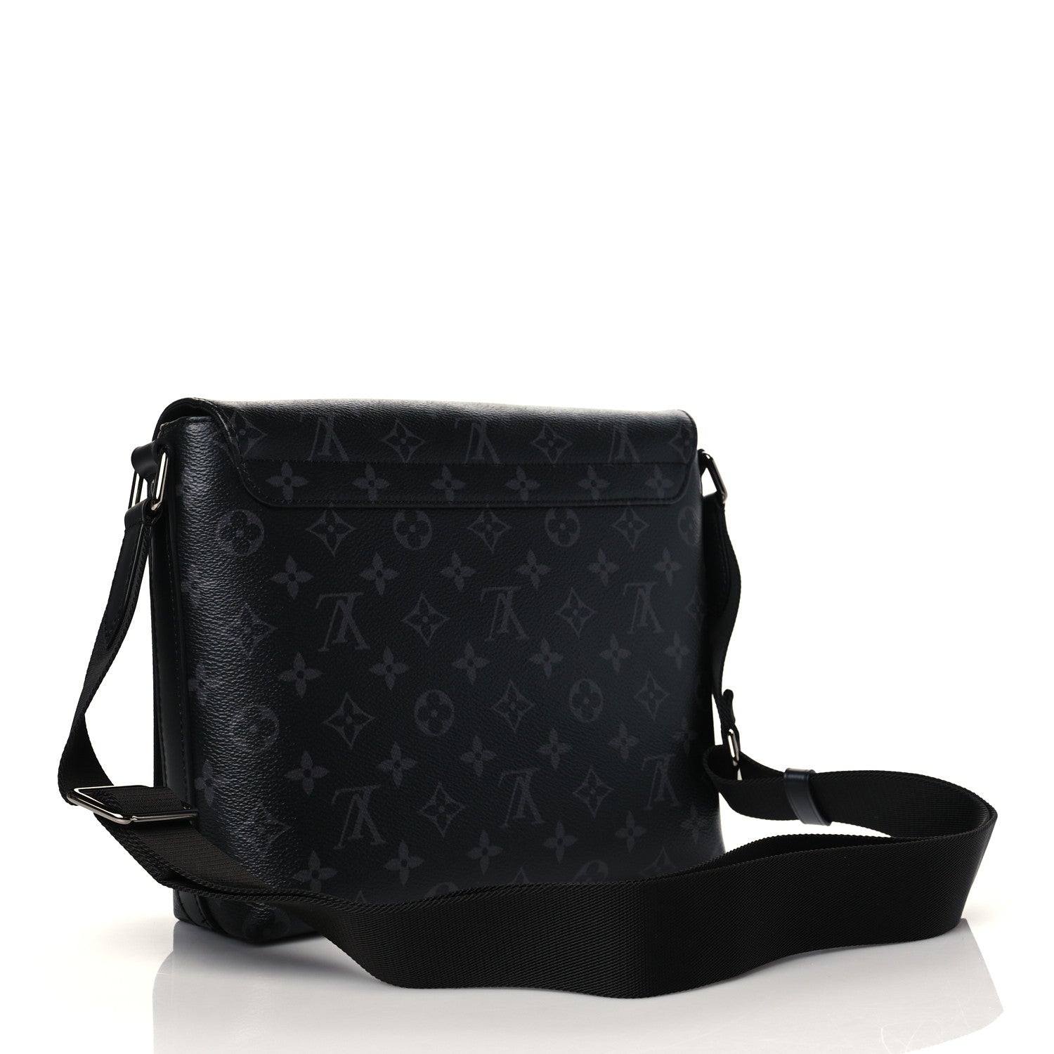 Louis Vuitton Monogram Eclipse District PM Black 3 of 10
