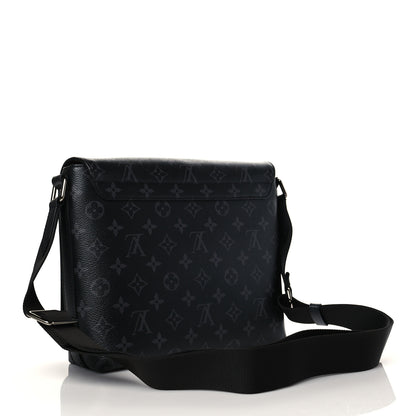 Louis Vuitton Monogram Eclipse District PM Black 3 of 10