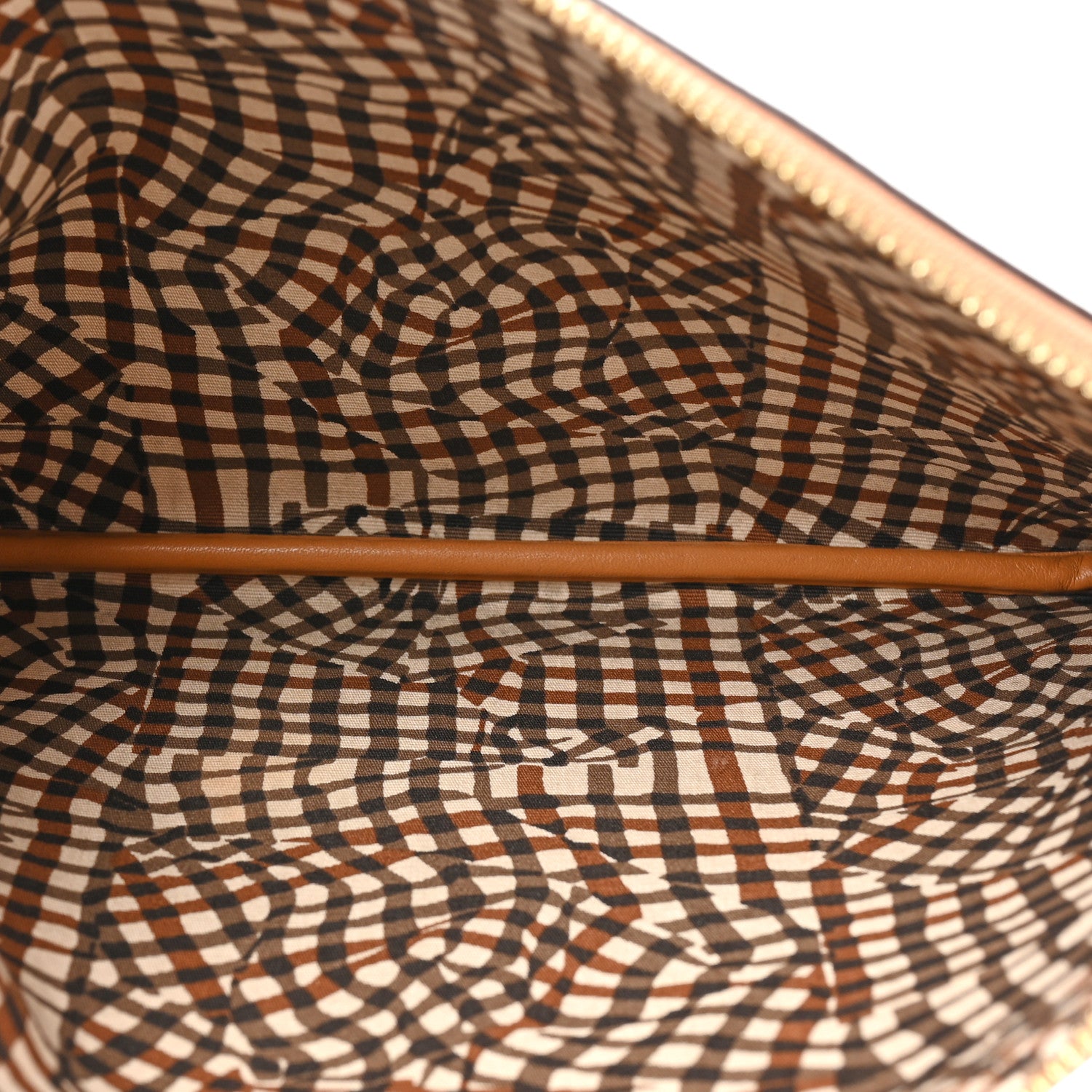 MCM Visetos Large Liz Reversible Shopper Tote Cognac 10 of 19