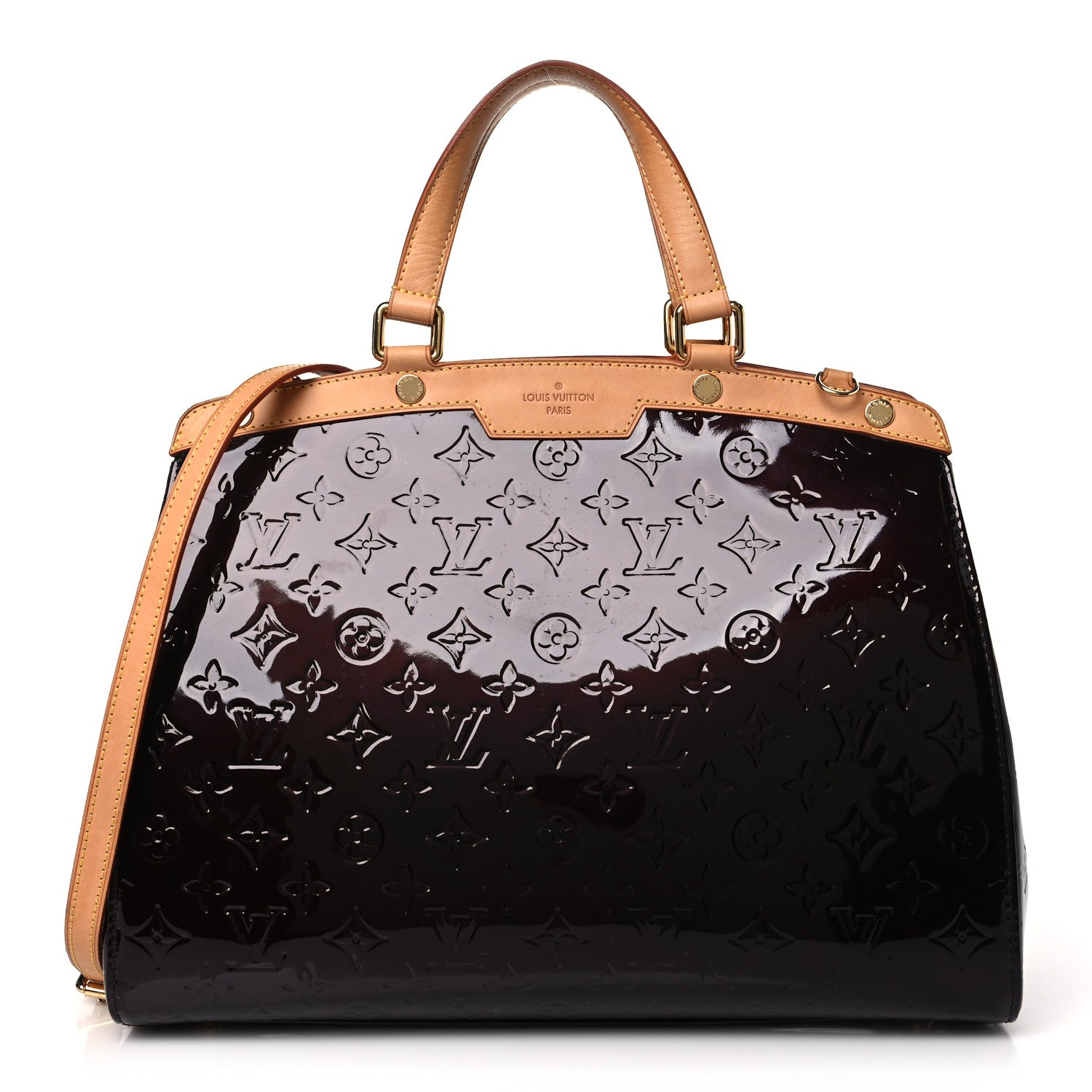 Louis Vuitton Vernis Brea GM Amarante 1 of 8
